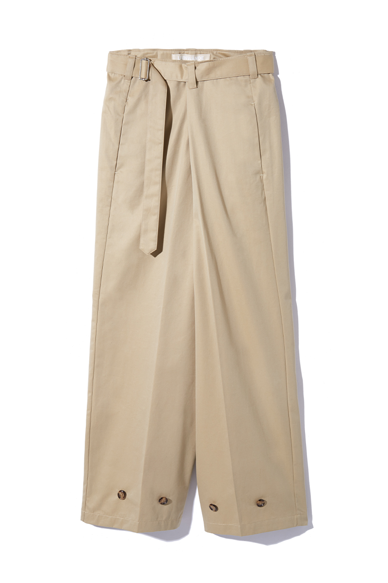 Twill Police Trousers 詳細画像 Beige 3