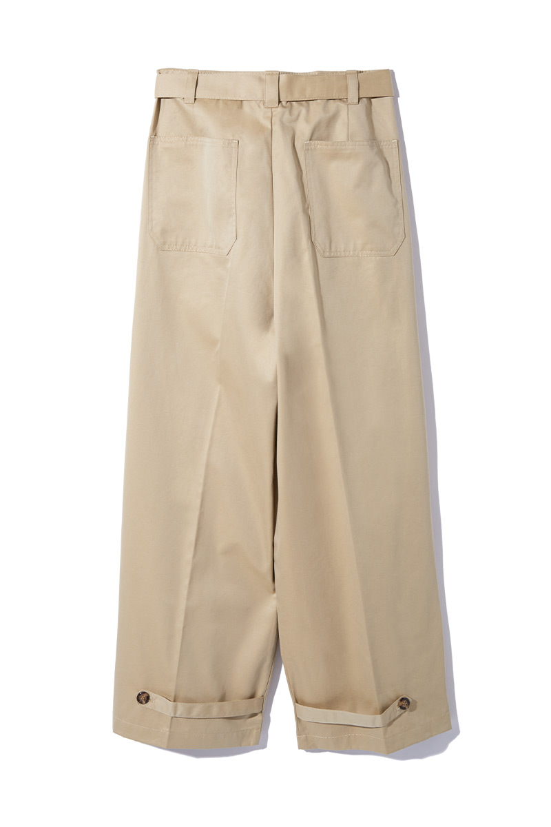 Twill Police Trousers 詳細画像 Beige 5