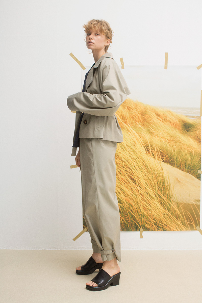 Twill Police Trousers 詳細画像 Khaki 2