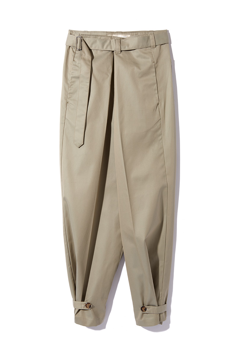 Twill Police Trousers 詳細画像 Khaki 4