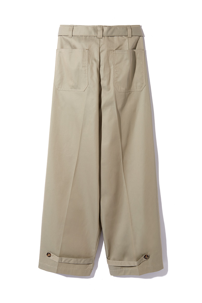 Twill Police Trousers 詳細画像 Khaki 5