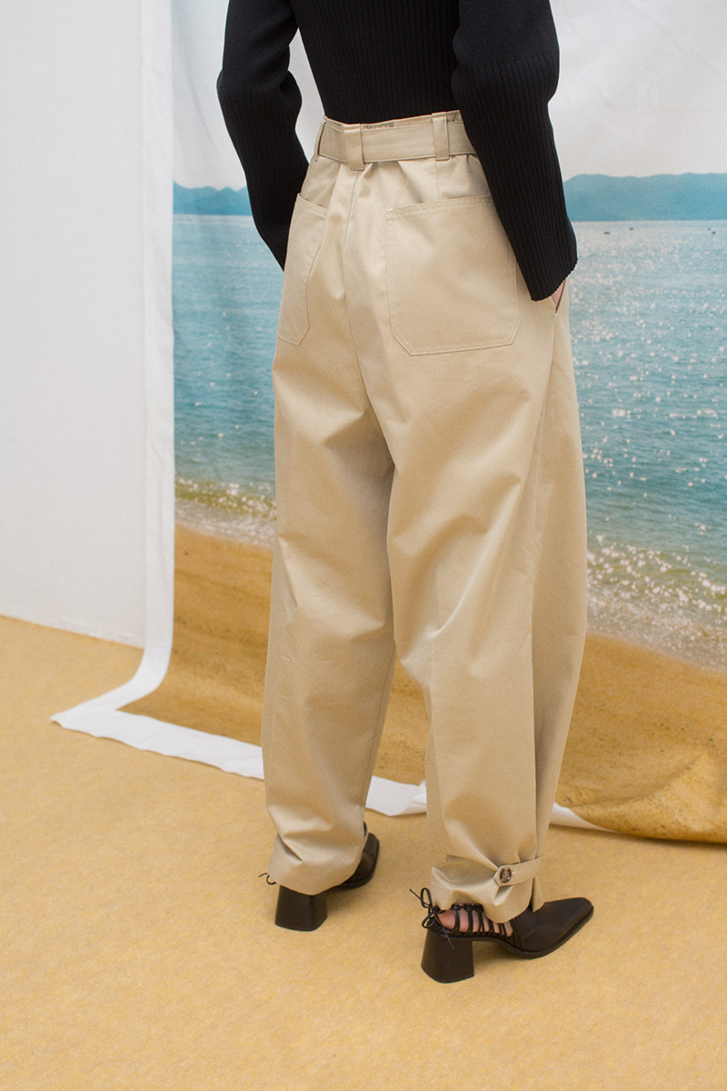 Twill Police Trousers 詳細画像 Beige 1