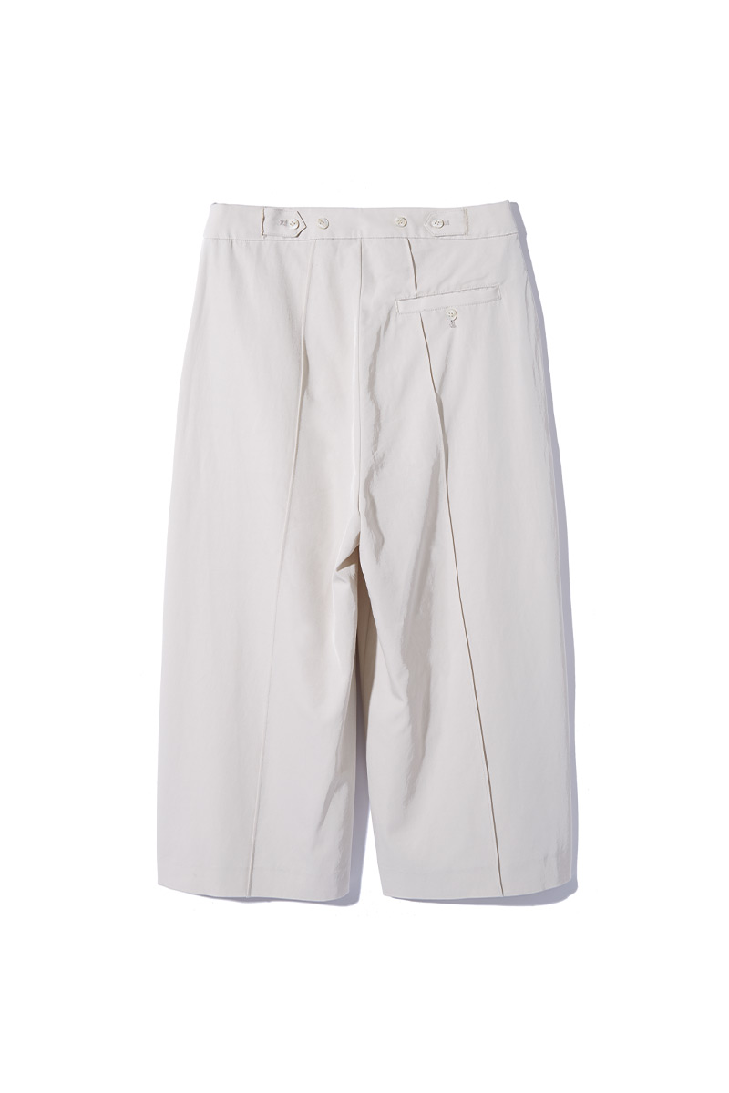 Costello Wide Trousers 詳細画像 White 4