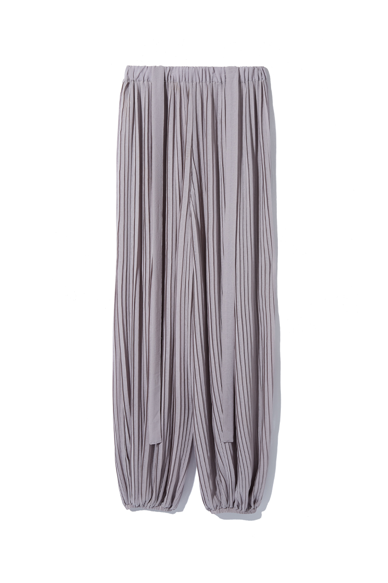 Pleats Baloon Trousers 詳細画像 Gray 5
