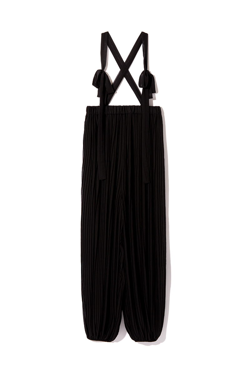 Pleats Baloon Trousers 詳細画像 Black 3