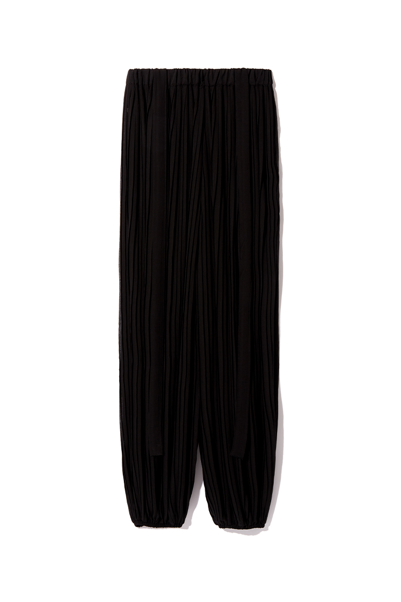 Pleats Baloon Trousers 詳細画像 Black 6