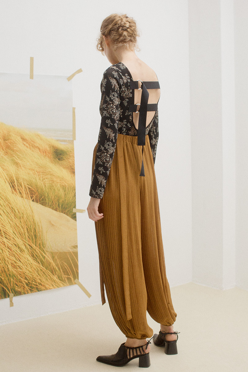 Pleats Baloon Trousers 詳細画像 Orange 2