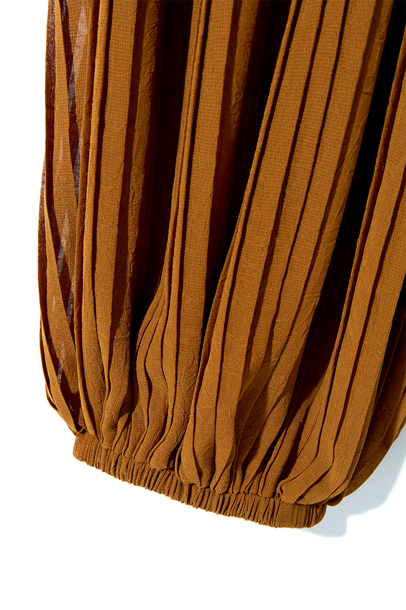 Pleats Baloon Trousers 詳細画像 Orange 7
