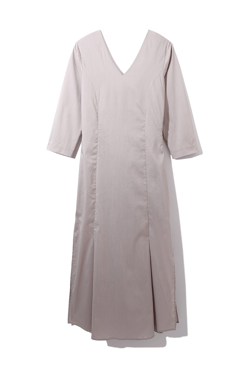 Back Open Ribbon Dress 詳細画像 Gray 2