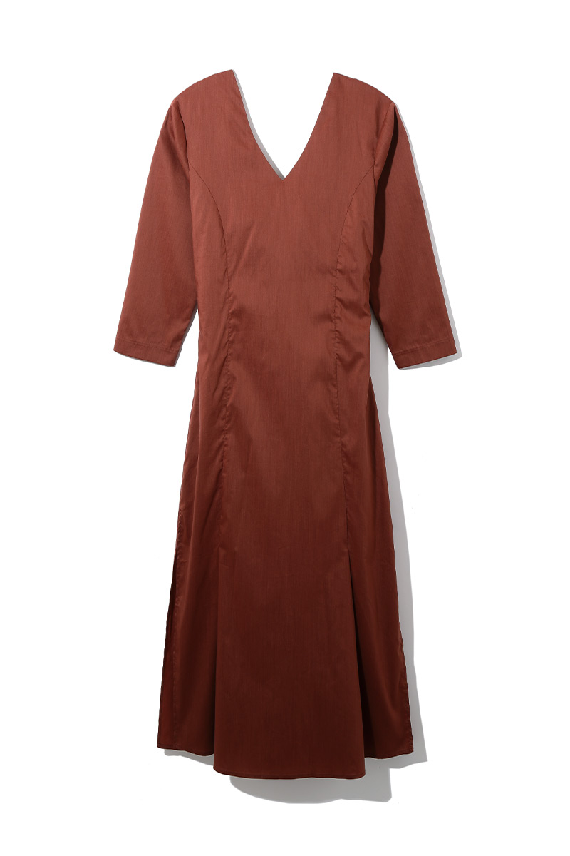 Back Open Ribbon Dress 詳細画像 Red 2