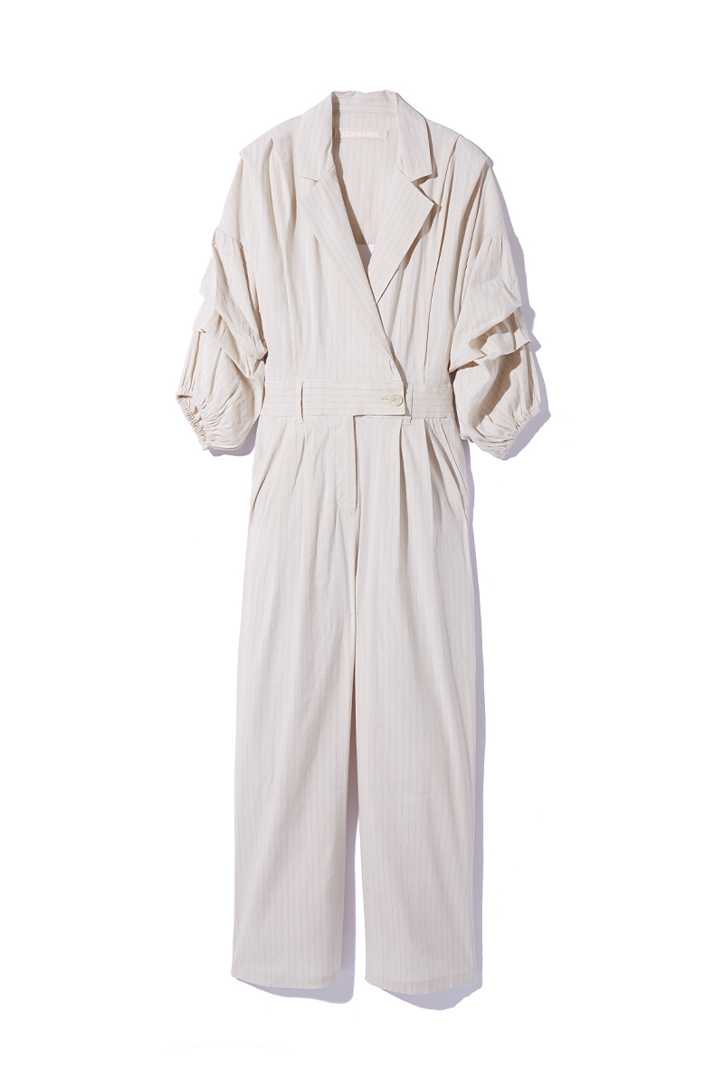 Tie Jumpsuits 詳細画像 White 3