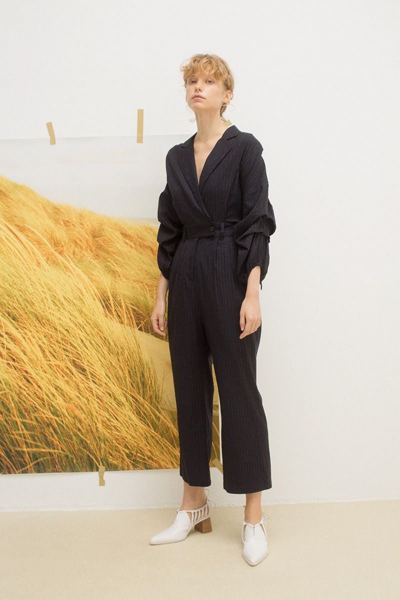 Tie Jumpsuits 詳細画像 Navy 2