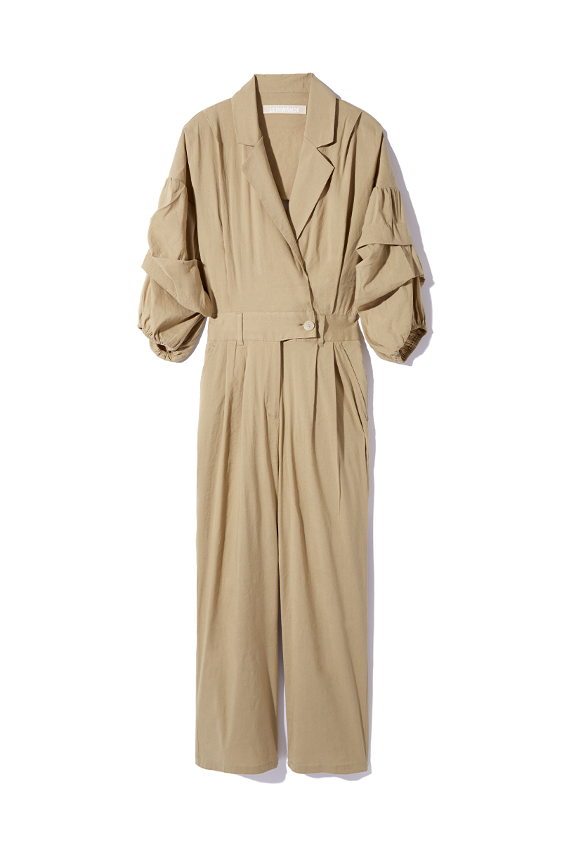 Tie Jumpsuits 詳細画像 Beige 4