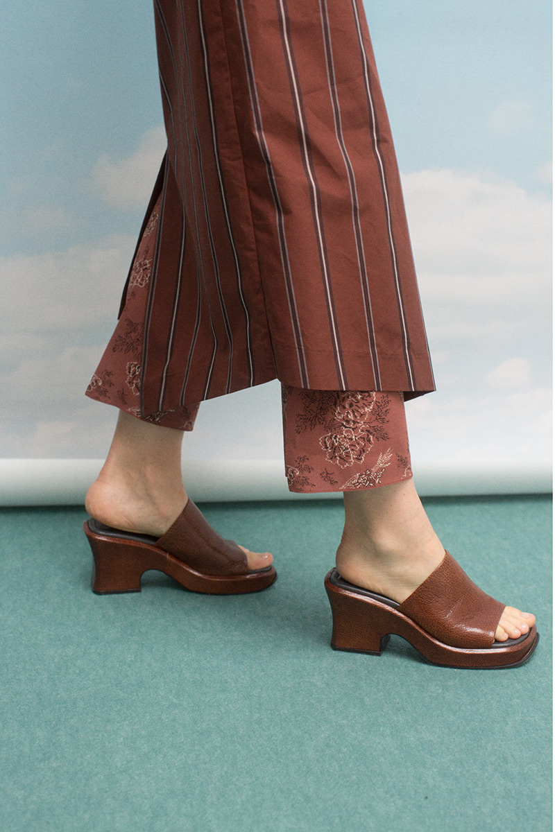 I Line Slit Dress 詳細画像 Red 3