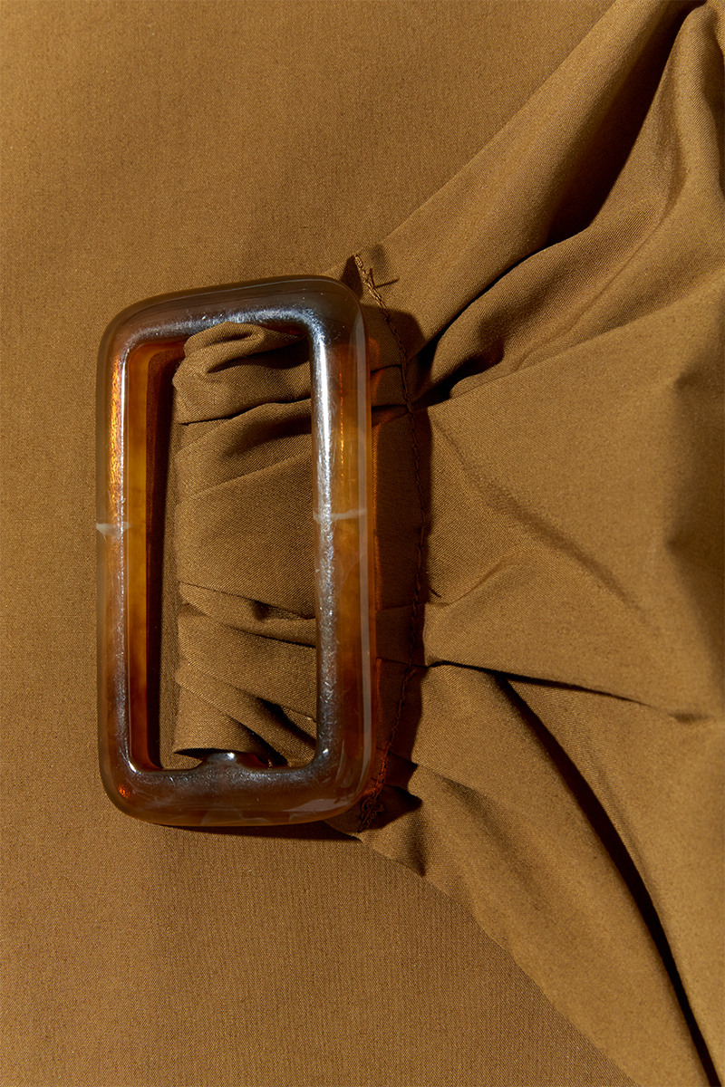 I Line Slit Dress 詳細画像 Brown 5
