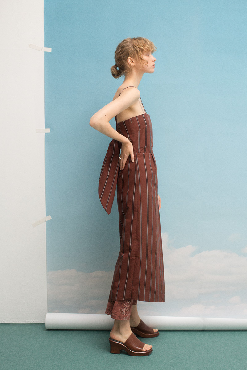 I Line Slit Dress