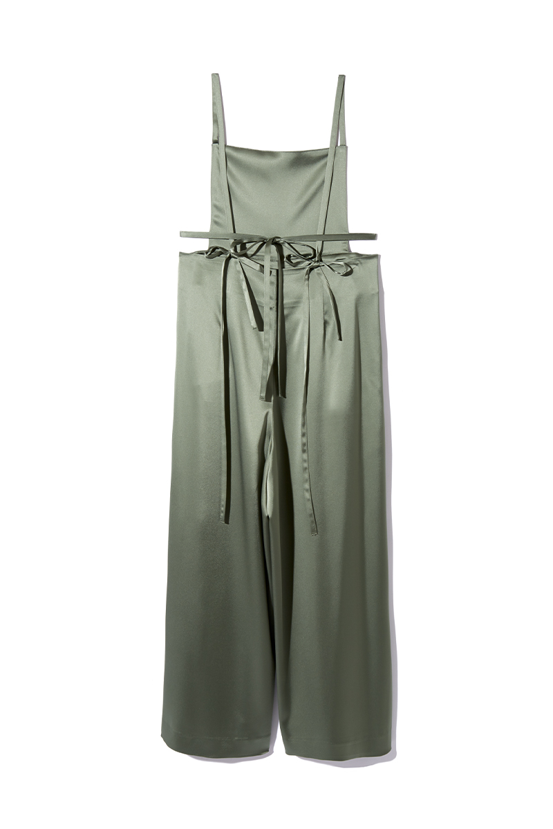 Satin Overall 詳細画像 Green 5