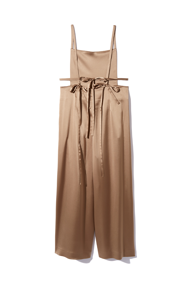 Satin Overall 詳細画像 Beige 4