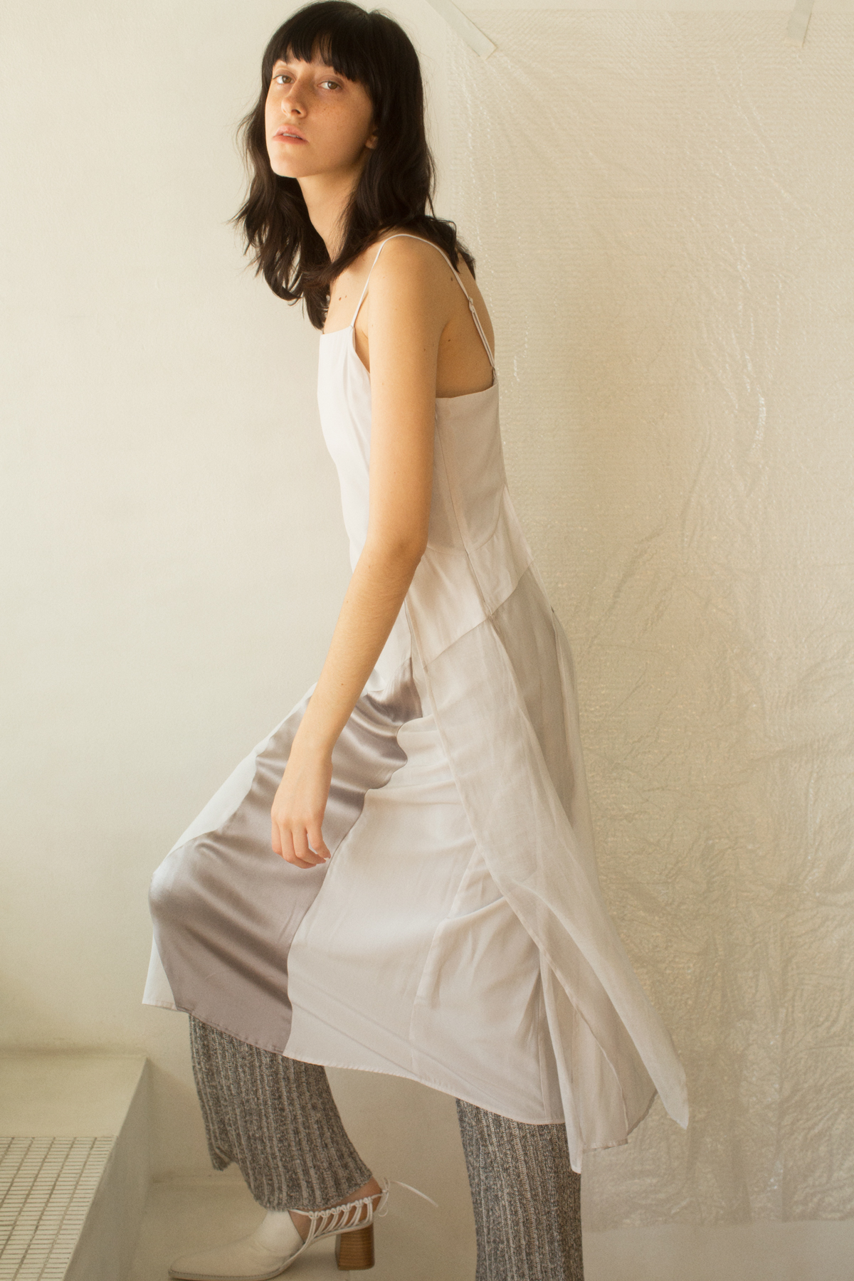 Clifford Blocking Dress 詳細画像 White 1