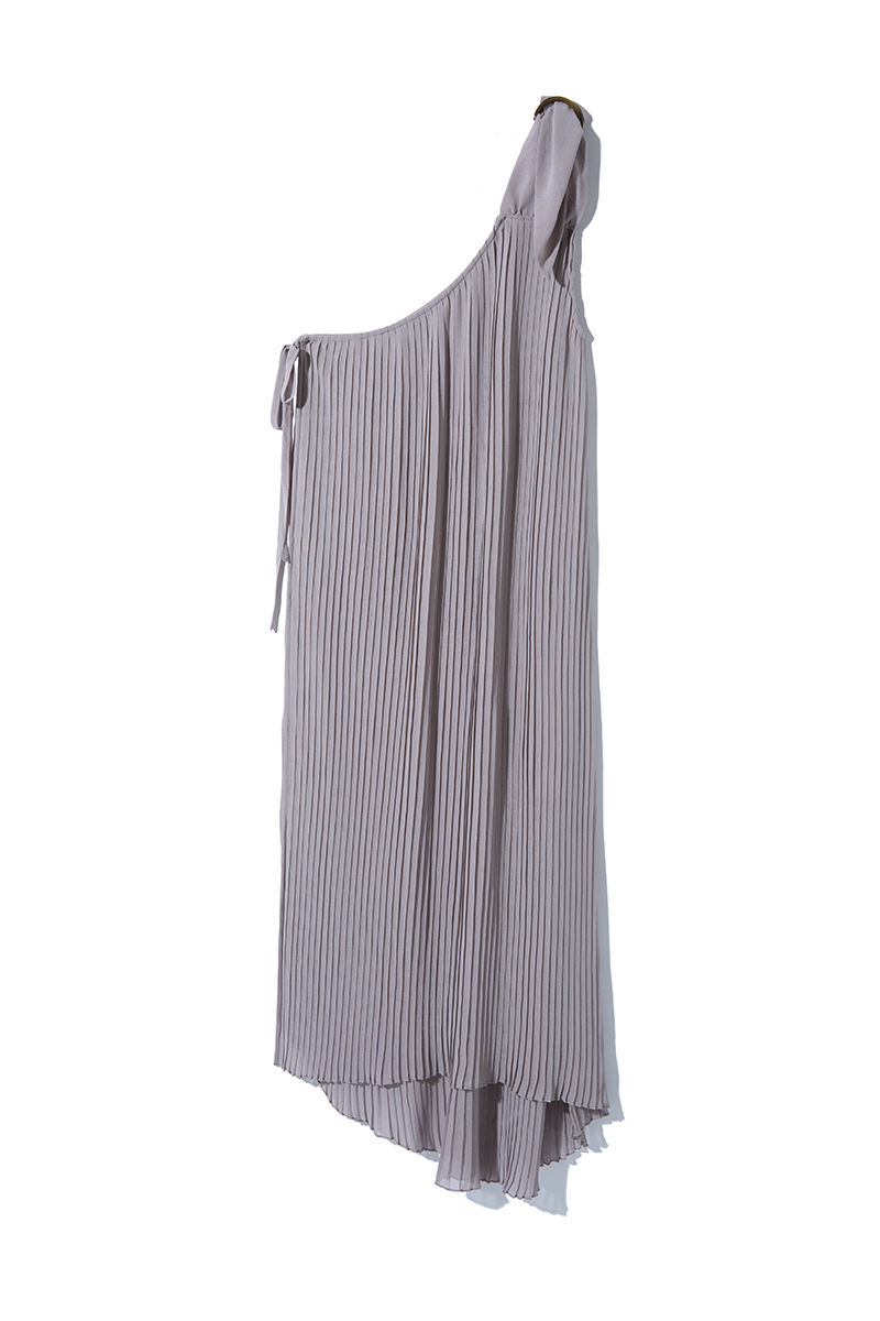 Sheer One Shoulder Dress