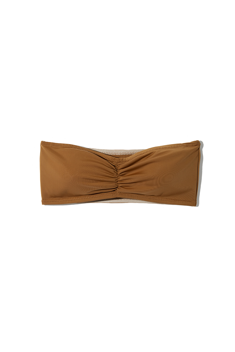 Bow Embelished Swim Wear 詳細画像 Brown 5