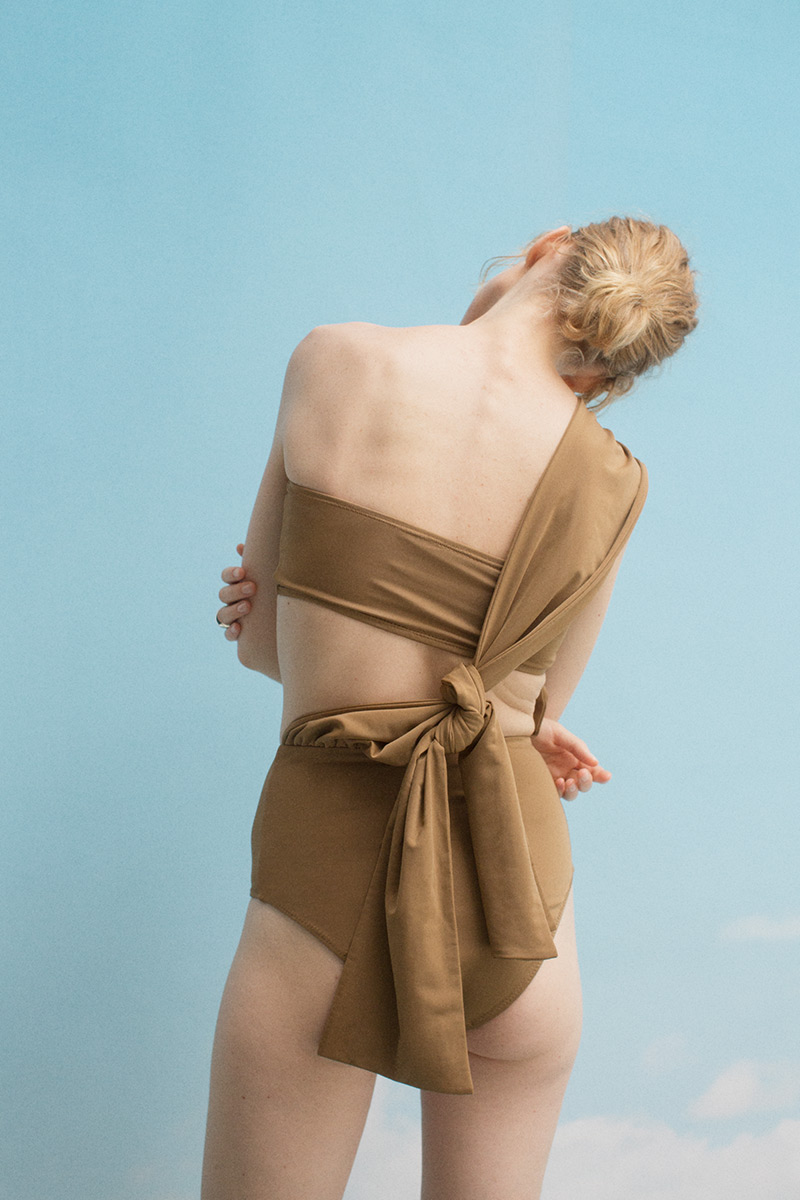 Bow Embelished Swim Wear