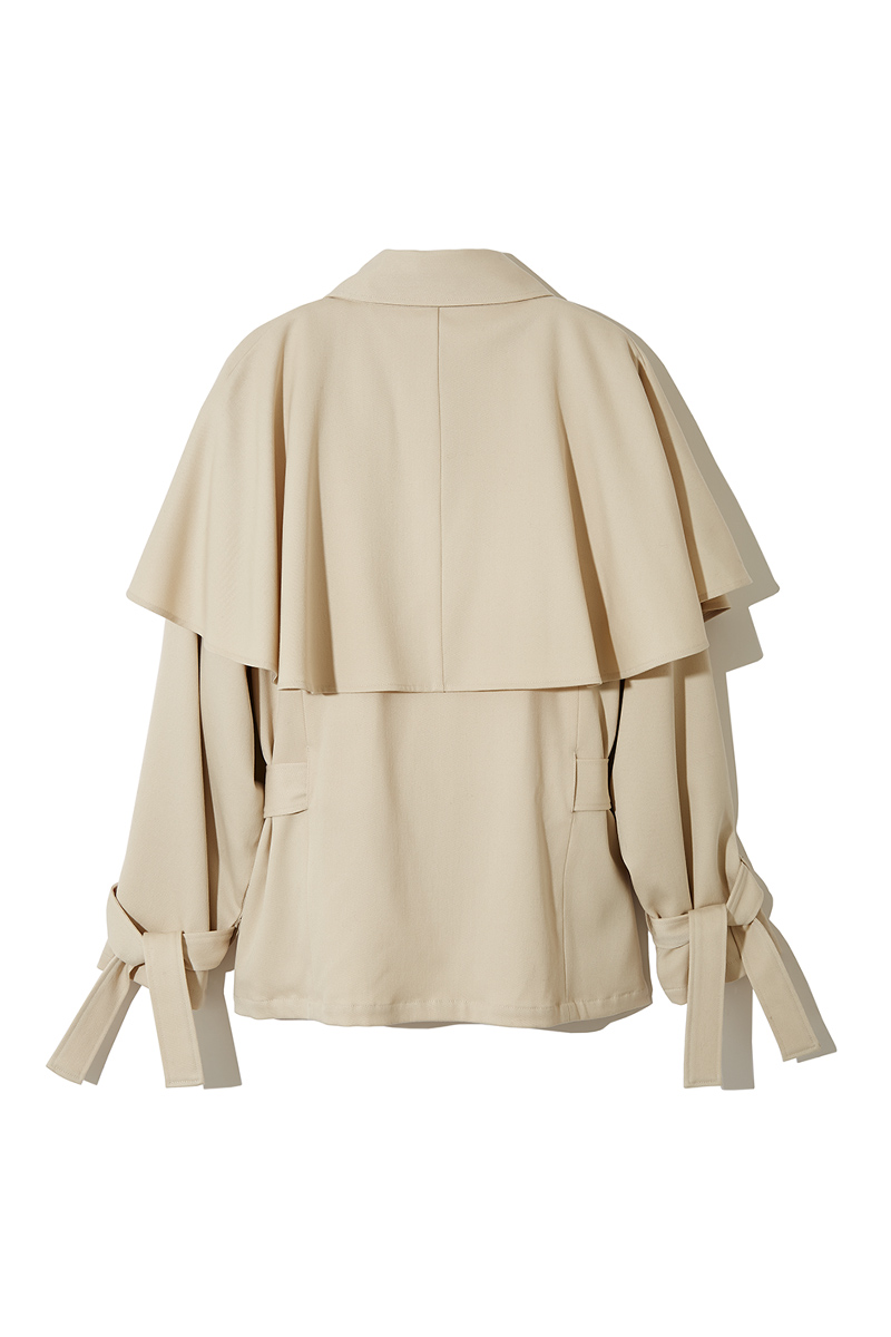 Mantle Trench Coat 詳細画像 Ivory 2