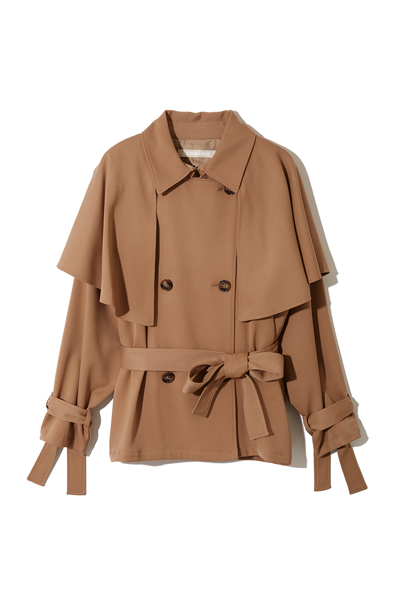 Mantle Trench Coat 詳細画像 Beige 1