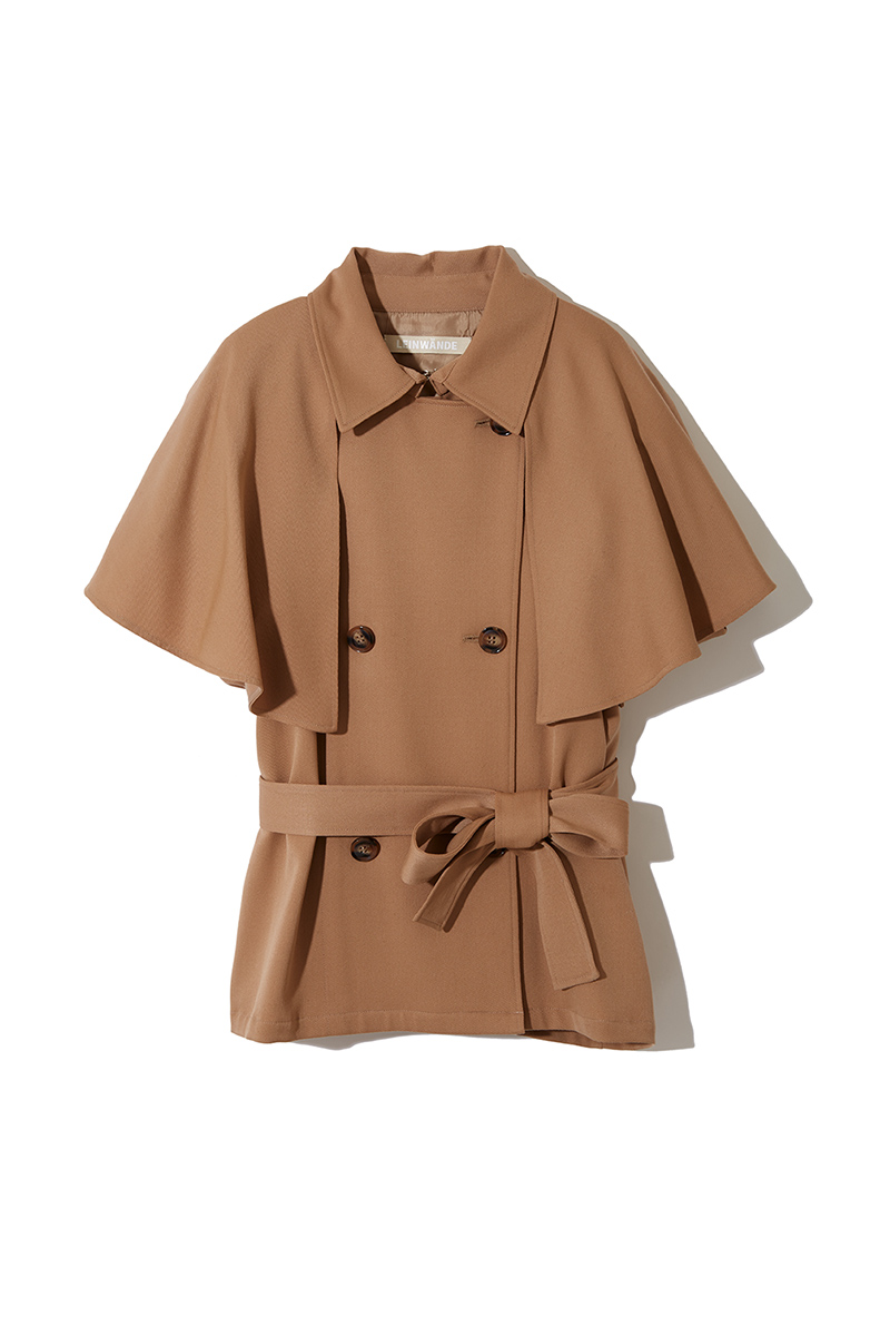 Mantle Trench Coat 詳細画像 Beige 3