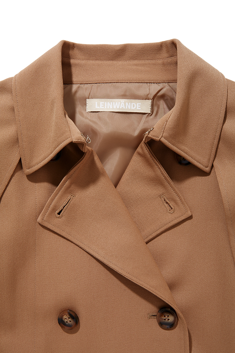 Mantle Trench Coat 詳細画像 Beige 4