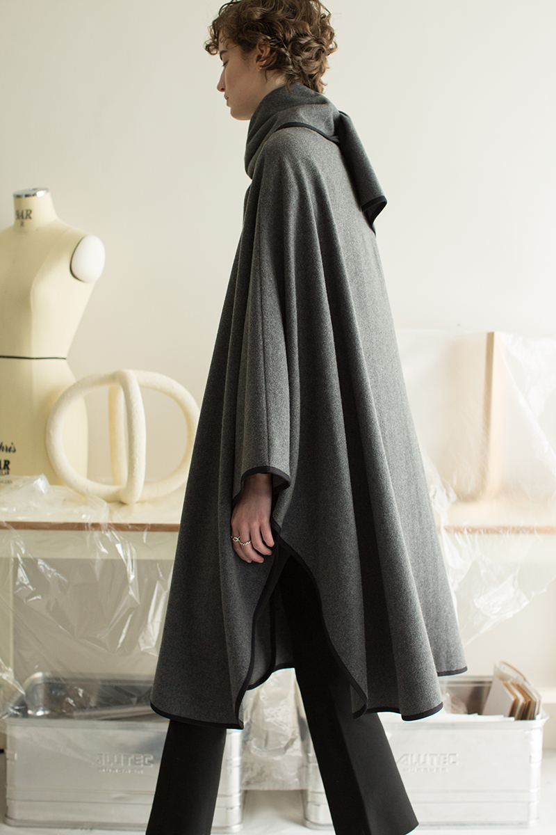 Cape Coat  詳細画像 Gray 1