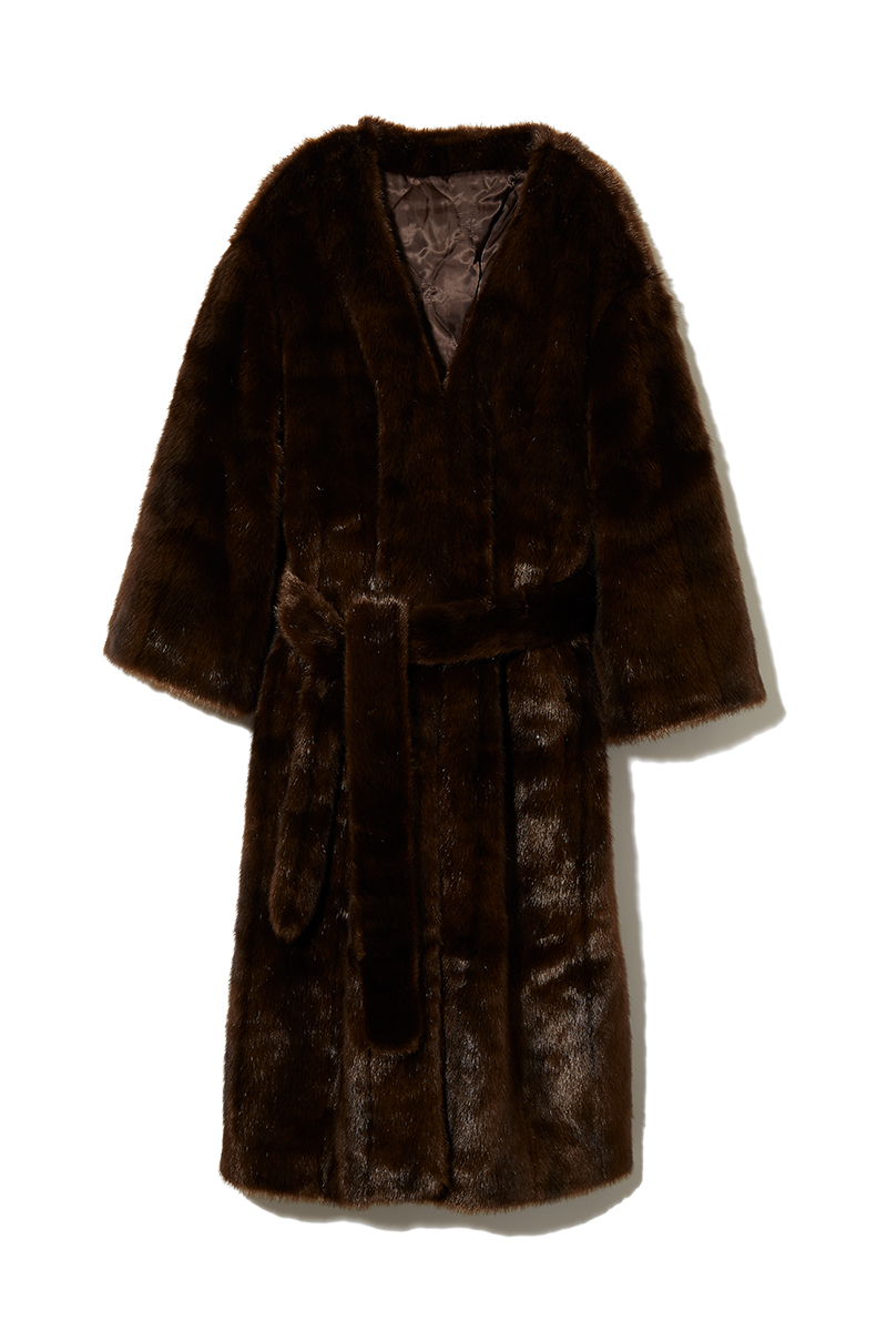 Walnut Long Coat
