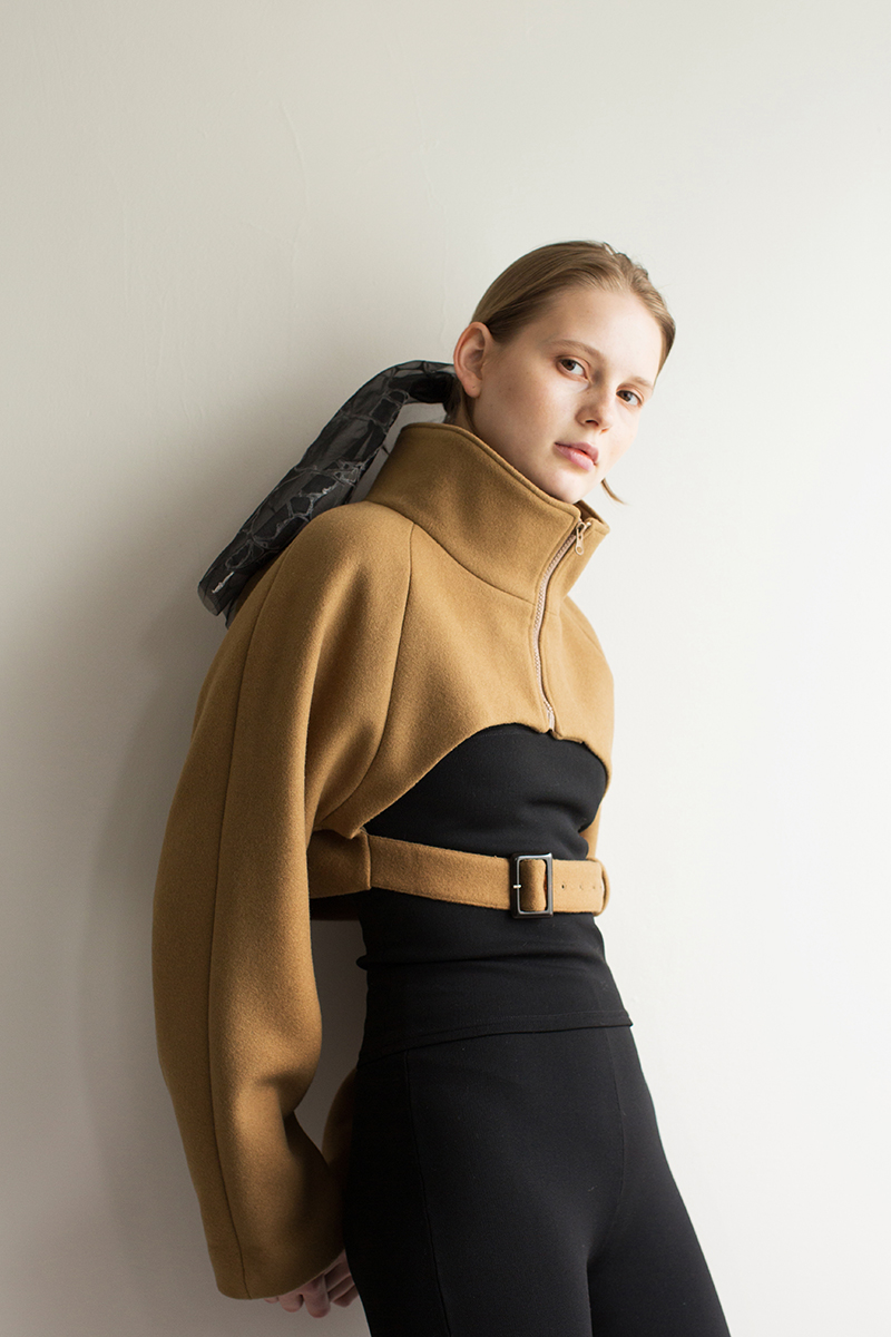 Kahlo Short Wool Blouson 詳細画像 Beige 1