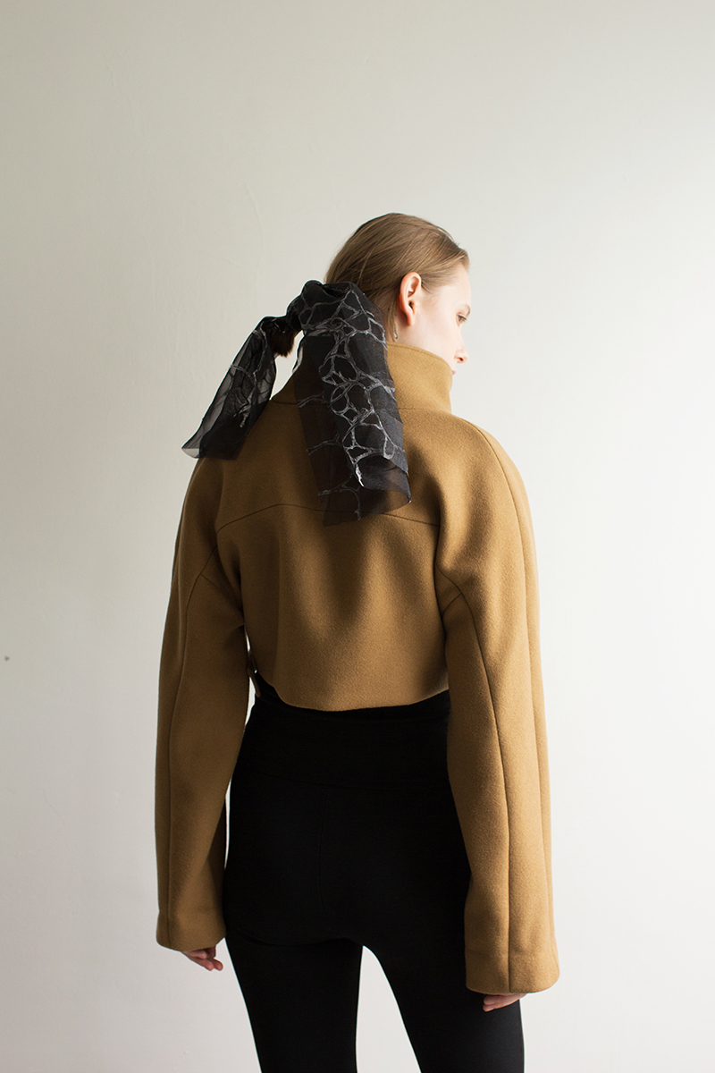 Kahlo Short Wool Blouson 詳細画像 Beige 2