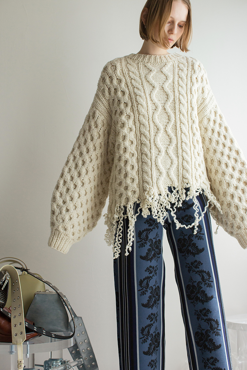 Disassembly Wool Top 詳細画像 White 1