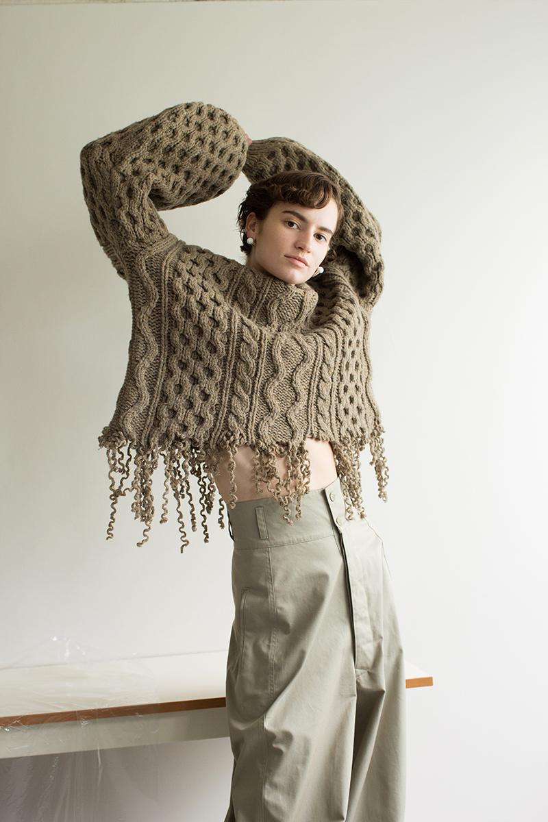 Disassembly Wool Top 詳細画像 Beige 1