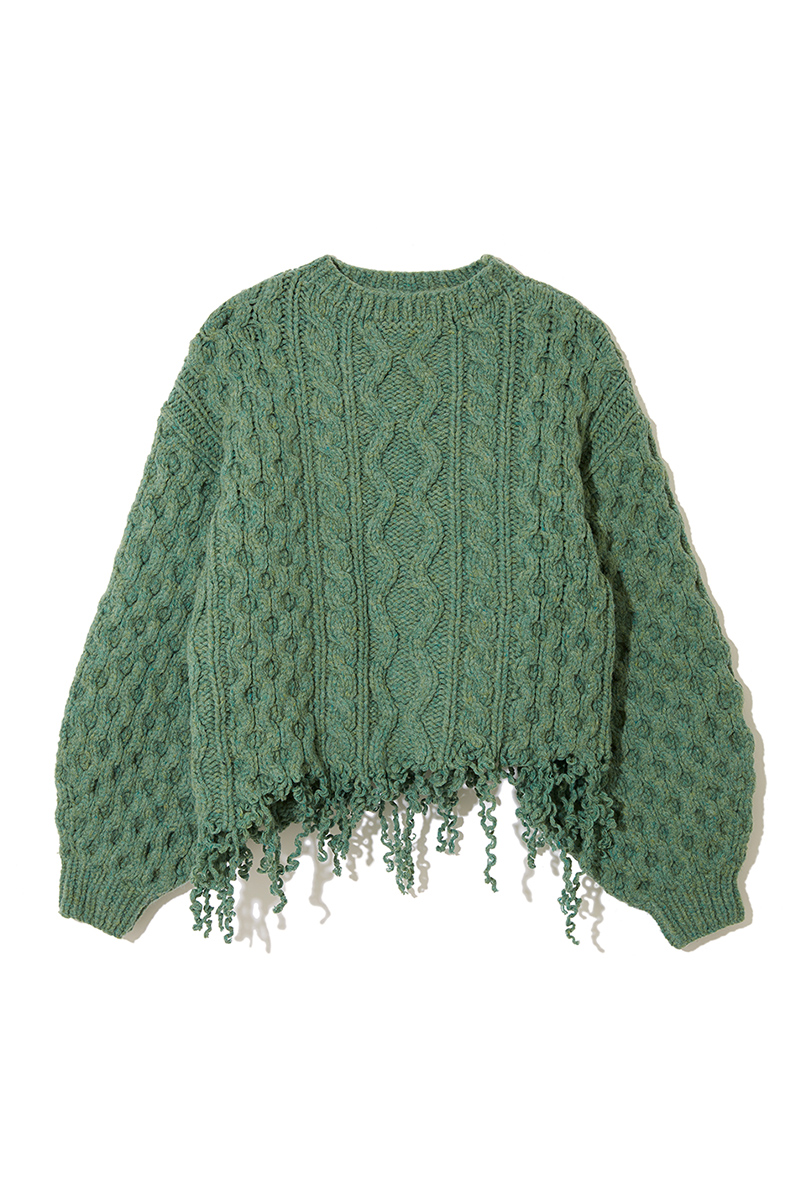 Disassembly Wool Top 詳細画像 Green 1