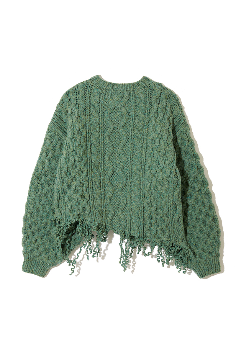 Disassembly Wool Top 詳細画像 Green 2