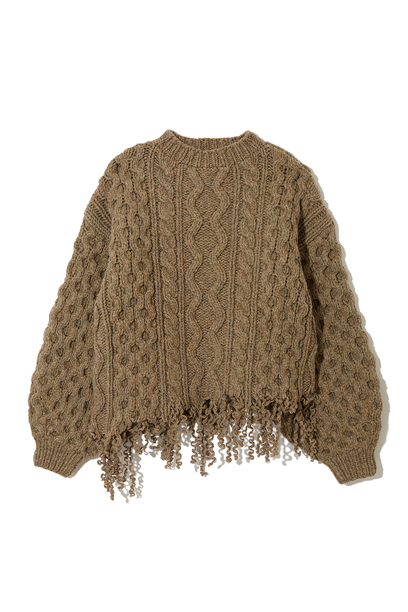 Disassembly Wool Top 詳細画像 Beige 1
