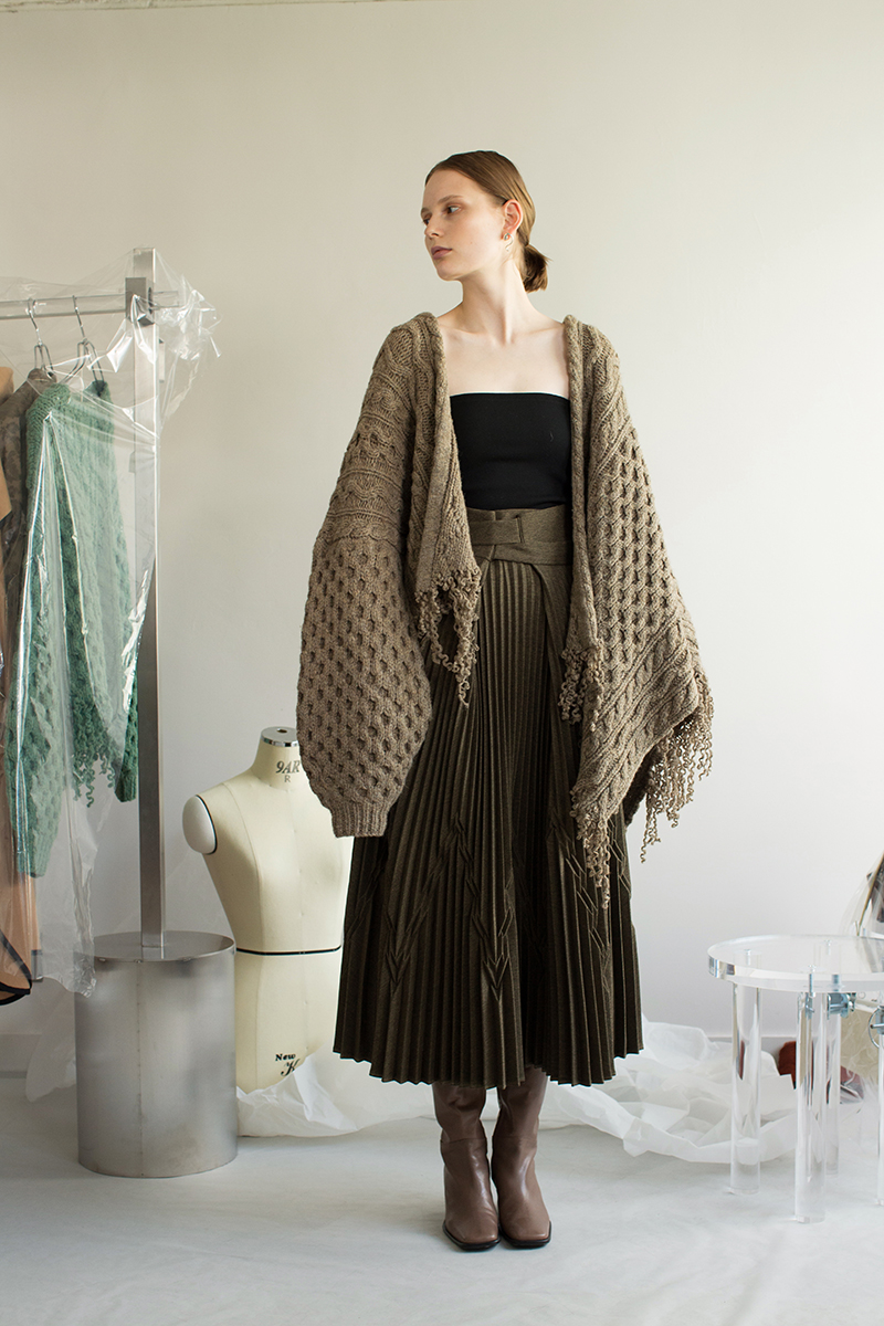Disassembly Wool Gown 詳細画像 Beige 1