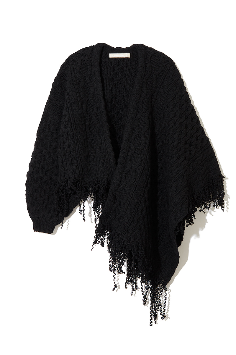 Disassembly Wool Gown 詳細画像 Black 1