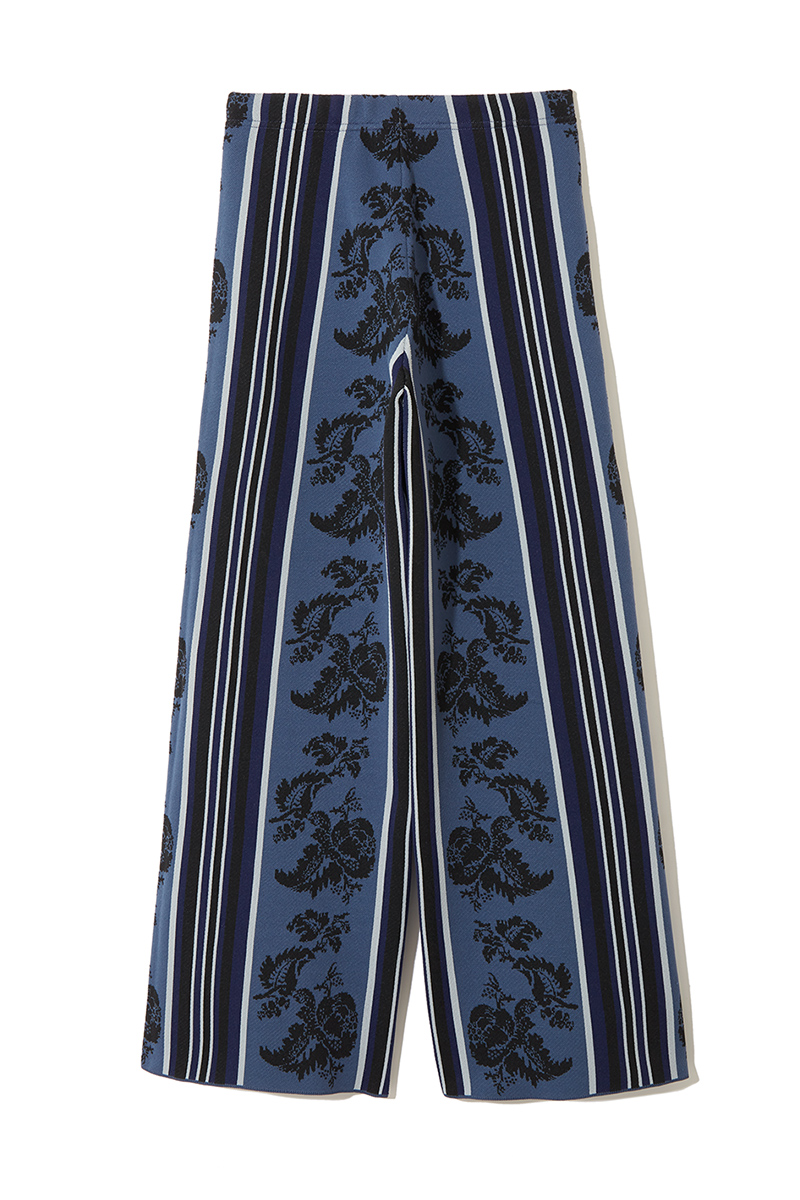 Curtain Knit Trousers 詳細画像 Navy 2