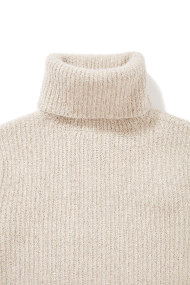 Fox Rib Knit Top 詳細画像 White 3