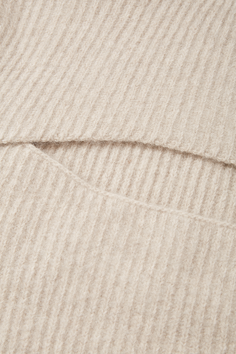 Fox Rib Knit Top 詳細画像 White 4