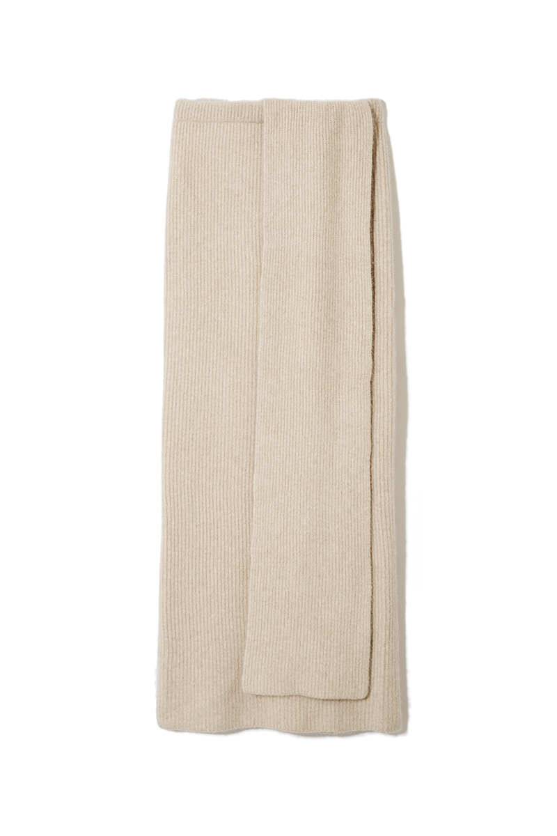 Fox Rib Dress & Skirt 詳細画像 White 3