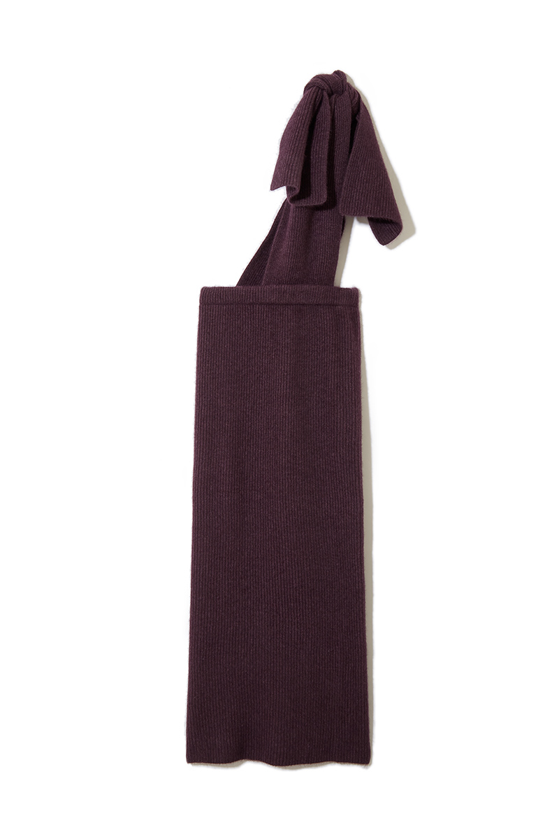 Fox Rib Dress & Skirt 詳細画像 Purple 1