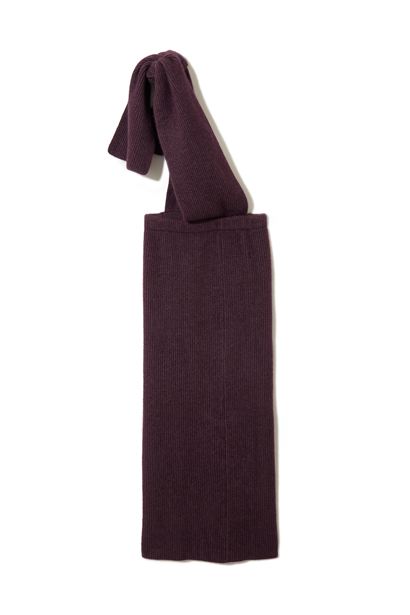 Fox Rib Dress & Skirt 詳細画像 Purple 2