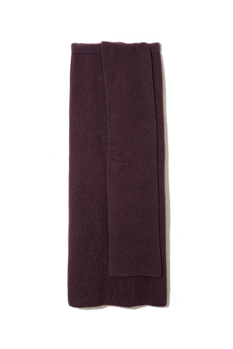 Fox Rib Dress & Skirt 詳細画像 Purple 3