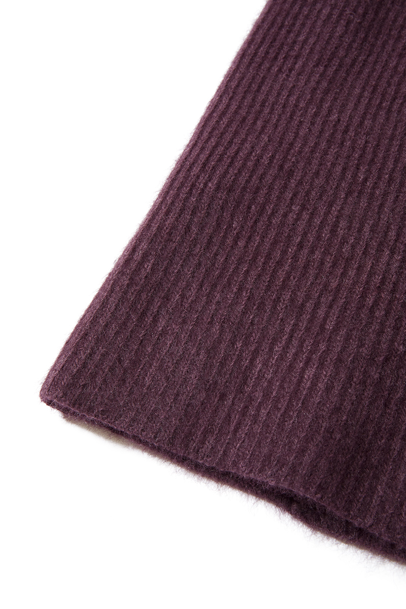 Fox Rib Dress & Skirt 詳細画像 Purple 4