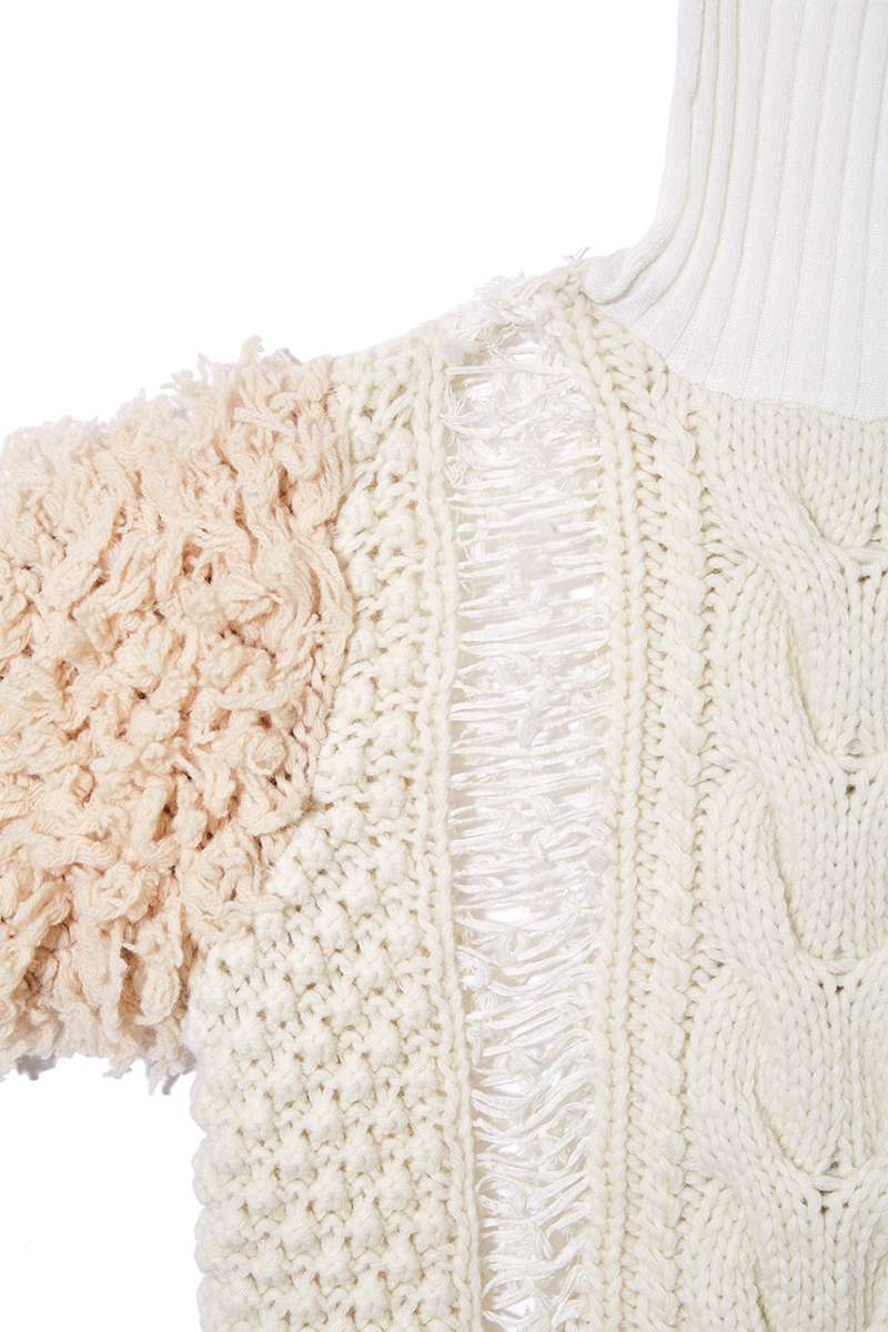 Patchwork Minimal Turtle 詳細画像 White 3